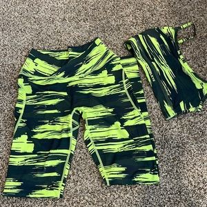 alphalete volt set. Leggings sold. Listing for BRA only